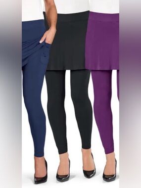 The Pyramid Collection Skirted Leggings